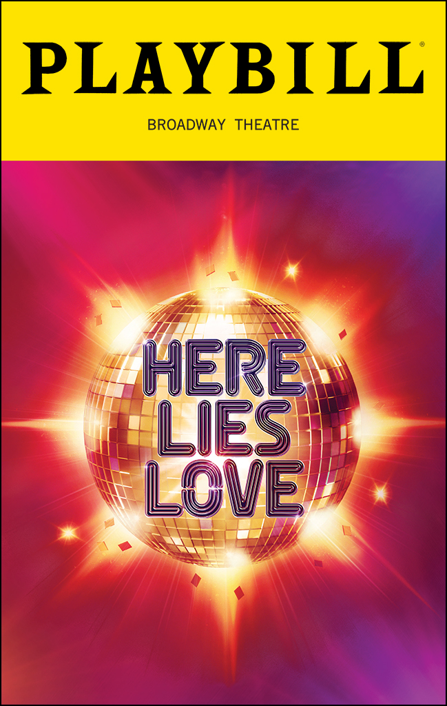 Here Lies Love — Broadway musical, TRATE Productions investor, Broadway Theatre 2023